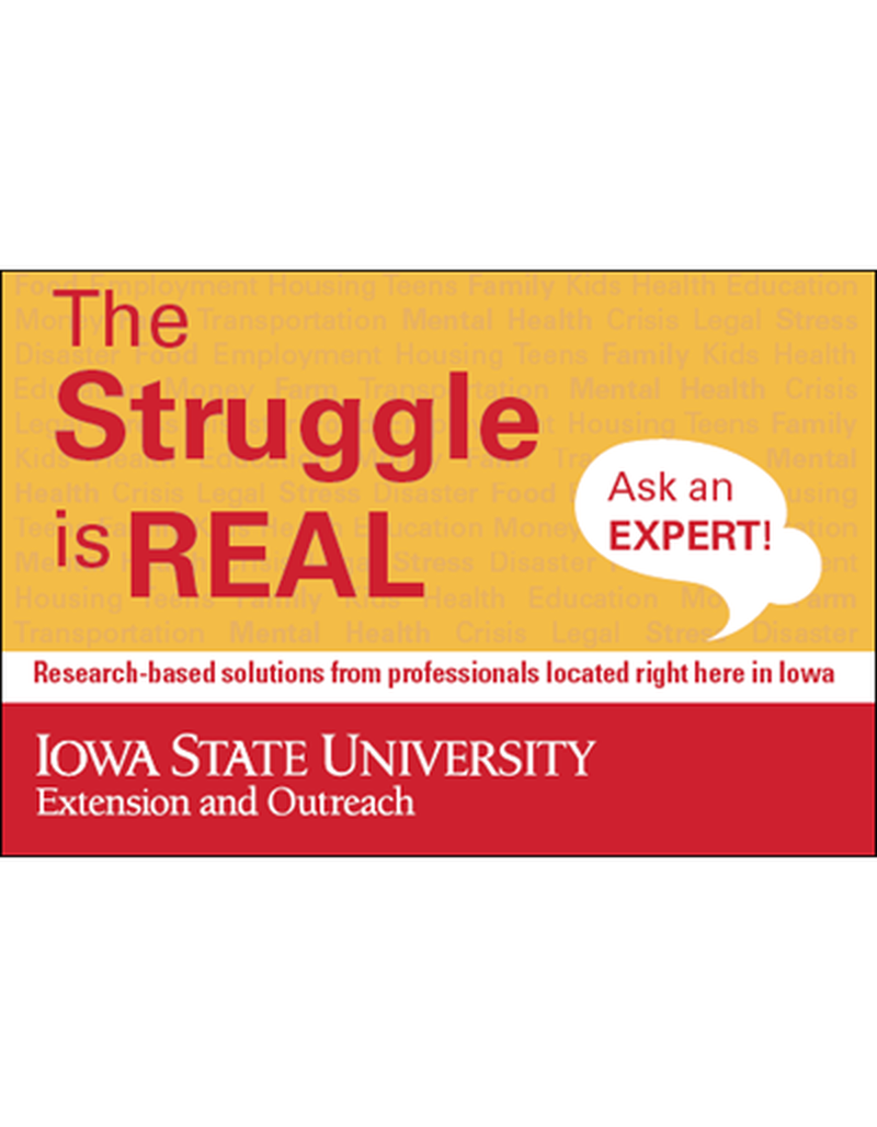 The Struggle is Real Resource Card (Unit=Pkg of 50 cards) image number 0