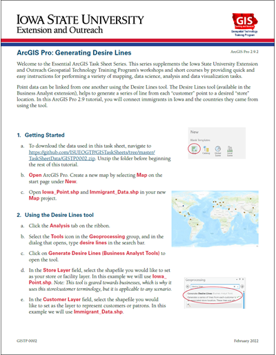 ArcGIS Pro: Generating Desire Lines