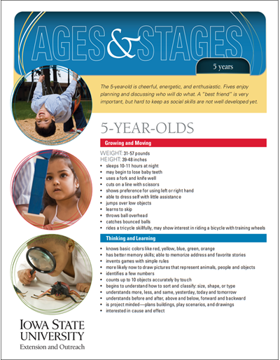 5-Year-Olds -- Ages and Stages