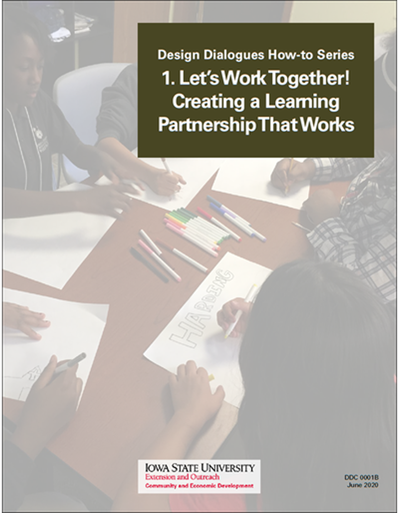 Design Dialogues How-to Series - 1. Let’s Work Together! Creating a Learning Partnership That Works image number 0