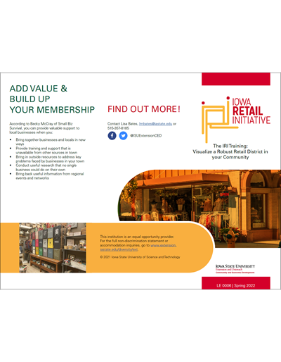 Iowa Retail Initiative