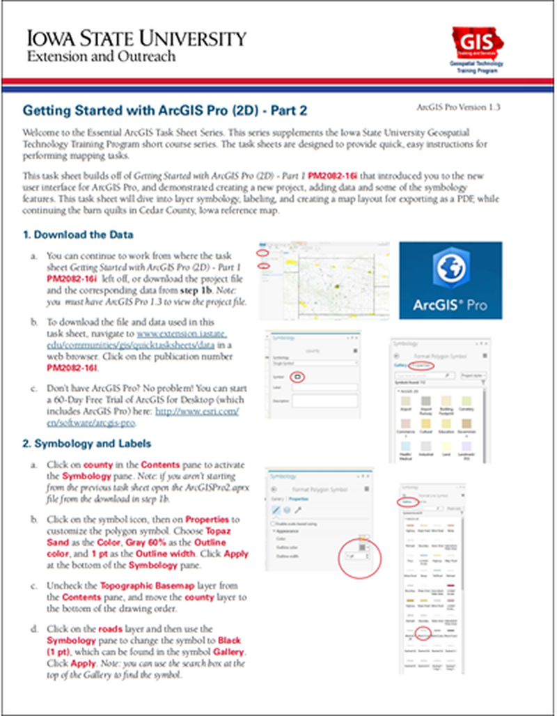 Getting Started with ArcGIS Pro (2D) - Part 2 image number 0