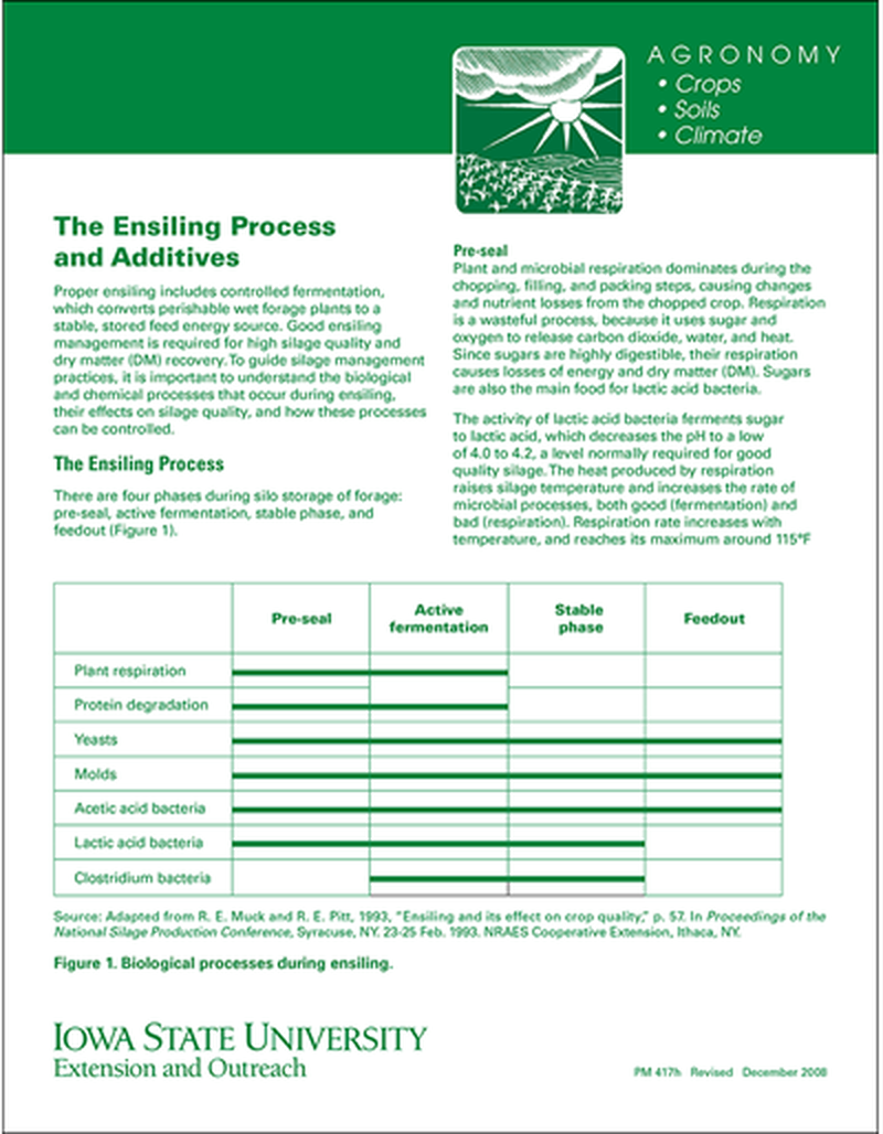 The Ensiling Process and Additives image number 0