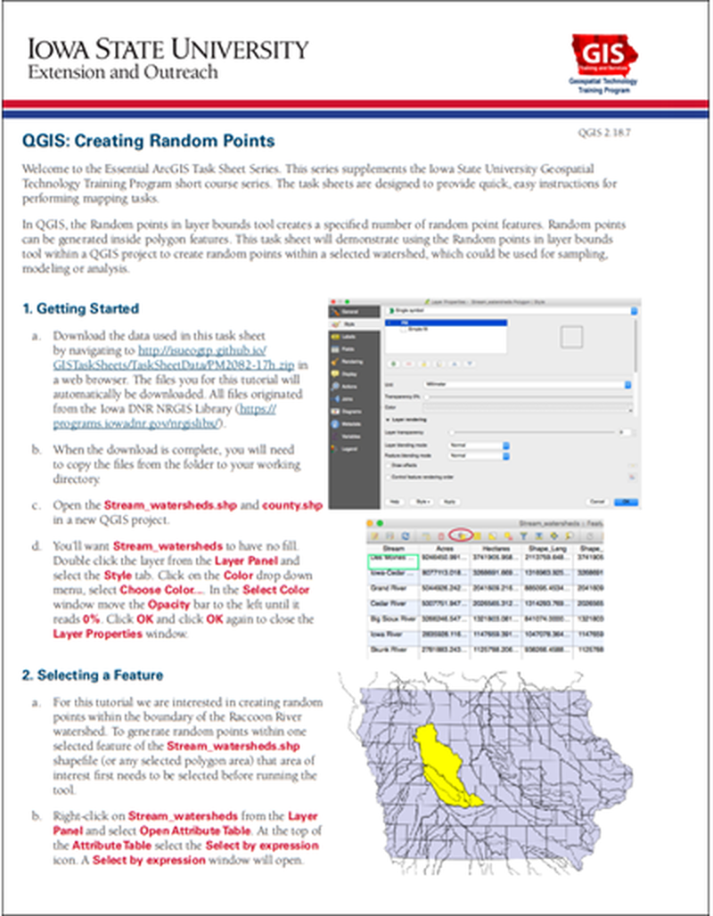 QGIS: Creating Random Points image number 0