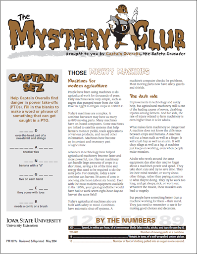 Those Mighty Machines -- The Mystery Club