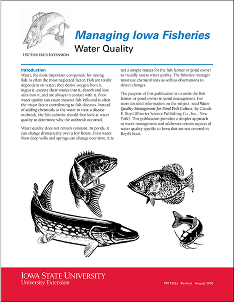Water Quality -- Managing Iowa Fisheries image number 0
