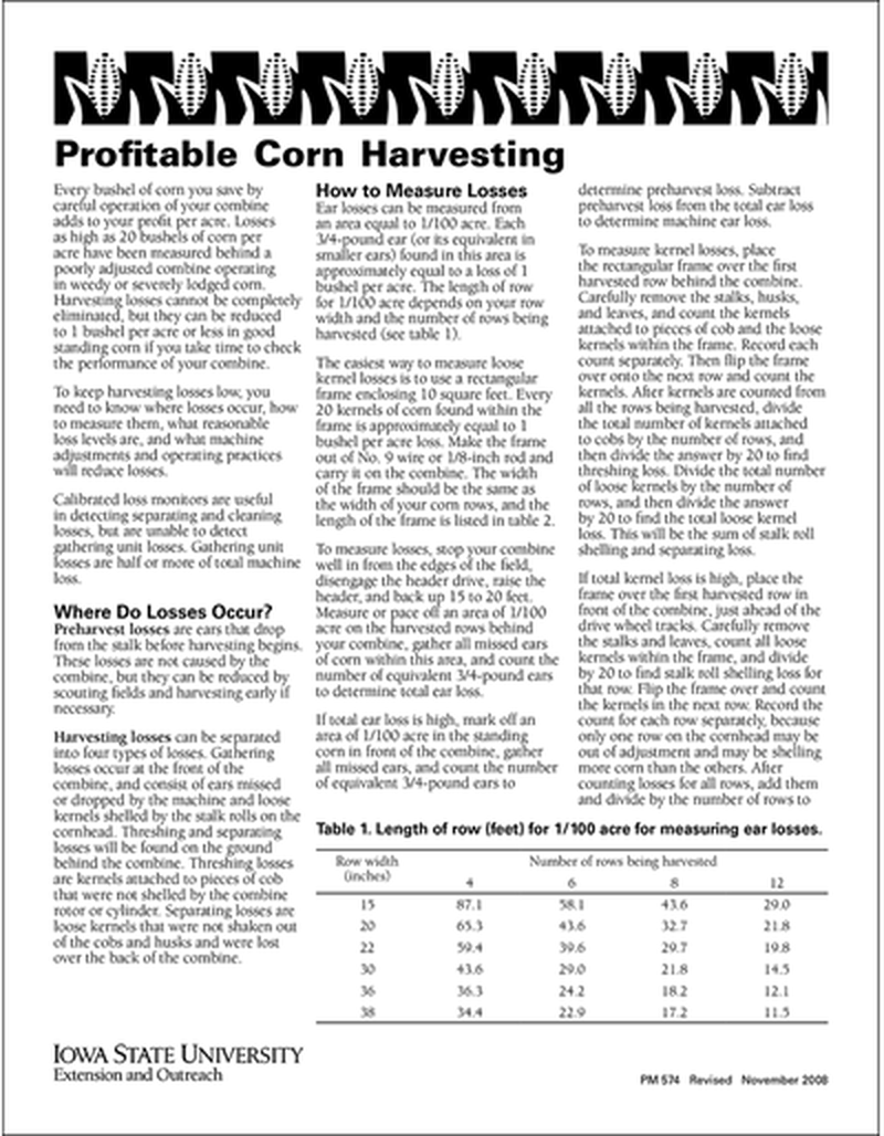 Profitable Corn Harvesting image number 0