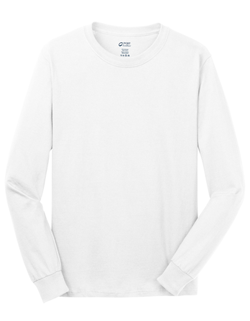 Master Gardener - Port & Company Long Sleeve Core Cotton Tee Red Medium image number 5