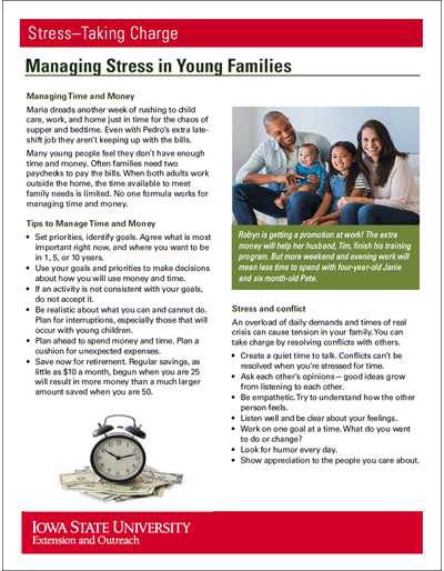 Managing Stress in Young Families - Stress: Taking Charge