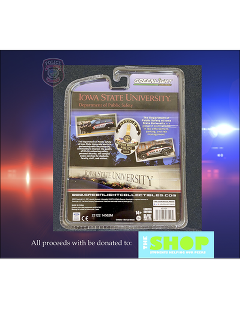 Iowa State University Police Interceptor die-cast vehicle image number 2