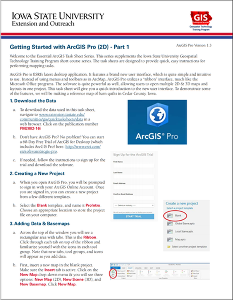 Getting Started with ArcGIS Pro (2D) - Part 1 image number 0