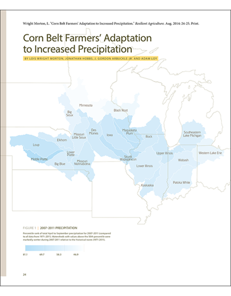 Corn Belt Farmers' Adaptation to Increased Precipitation image number 0