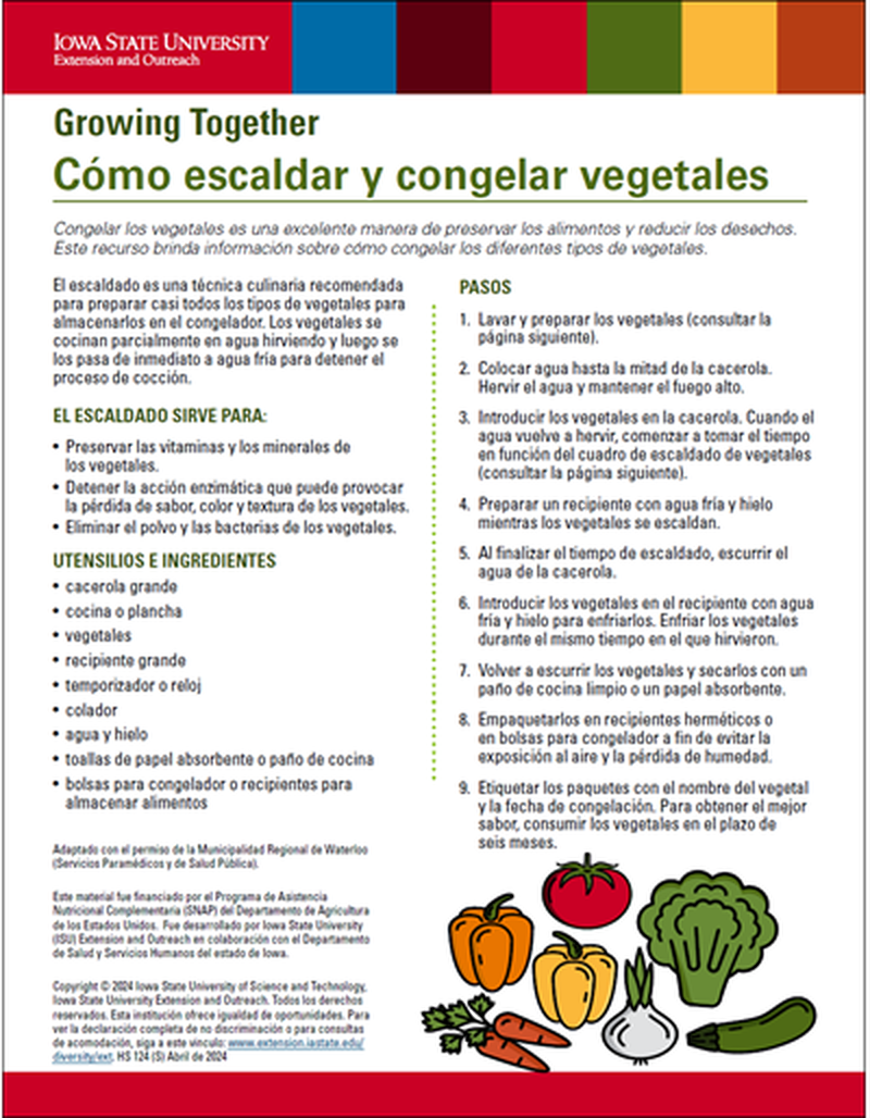 How to Blanch and Freeze Vegetables image number 1