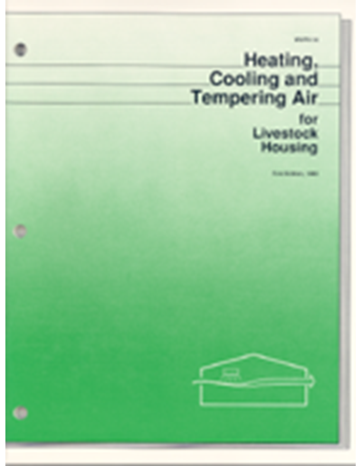 Heating, Cooling, and Tempering Air for Livestock Housing