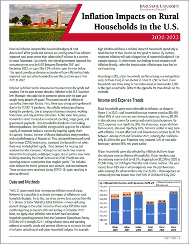 Inflation Impact on Rural Households in the U.S. image number 0