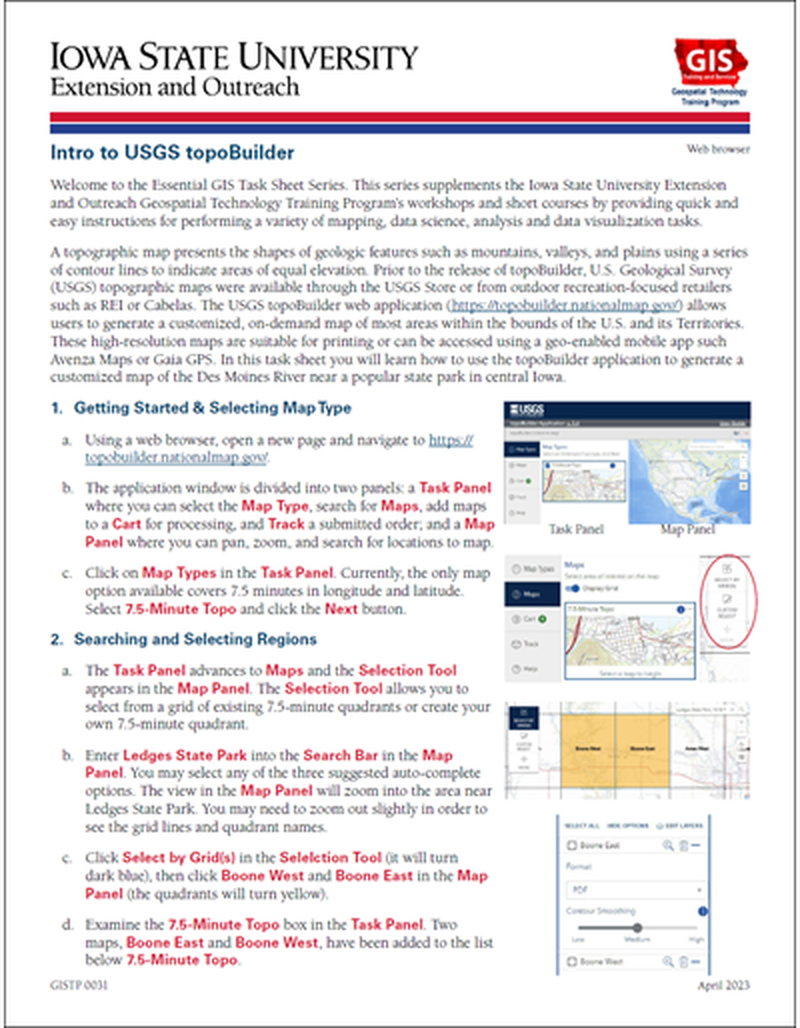 Intro to USGS topoBuilder image number 0