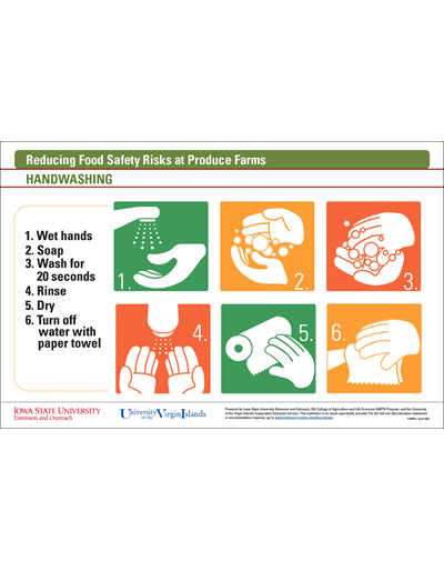 Reducing Food Safety Risks at Produce Farms - Handwashing