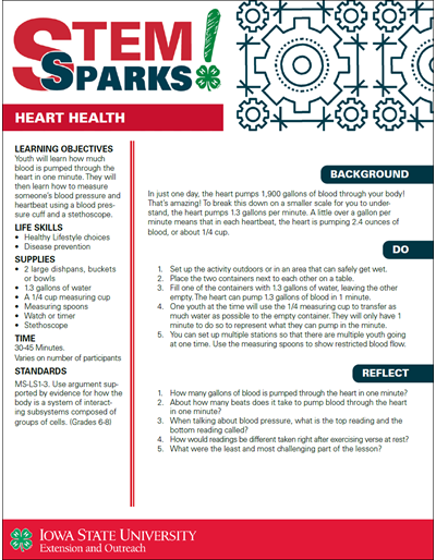 Heart Health -- STEM Sparks