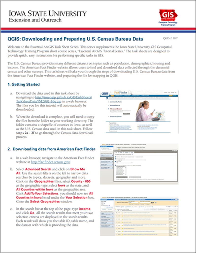 QGIS: Downloading and Preparing U.S. Census Bureau Data image number 0