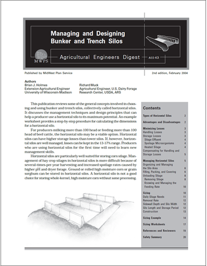 Managing and Designing Bunker and Trench Silos image number 0
