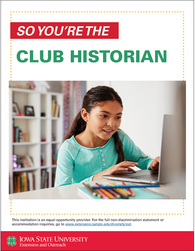So You're the Club Historian