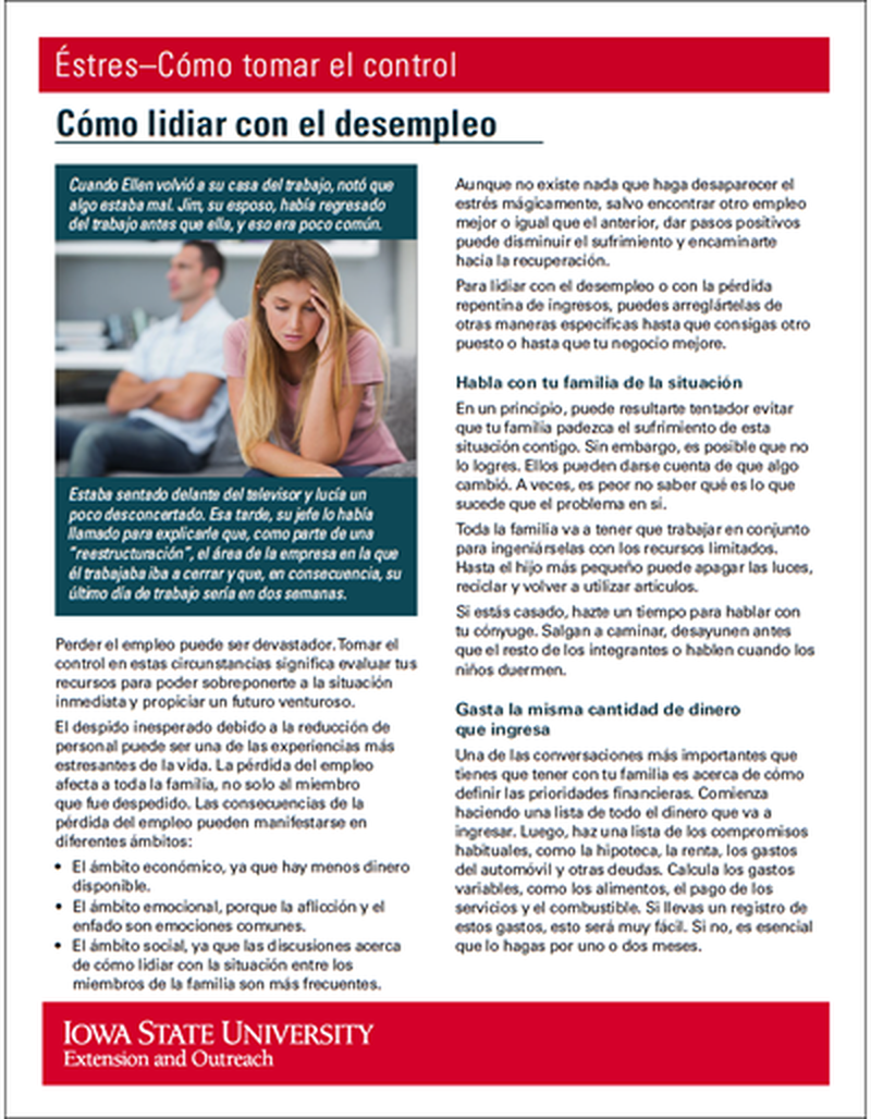 Coping with Unemployment - Stress: Taking Charge image number 1