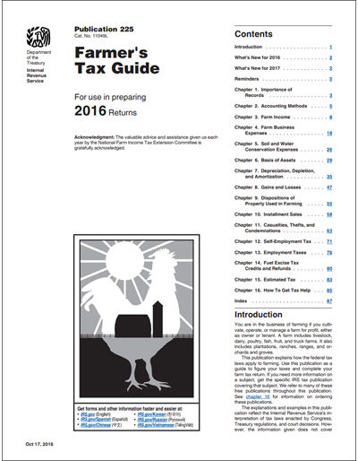 Farmer's Tax Guide: For use in preparing 2024 Returns