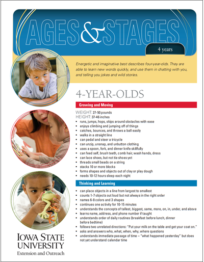4-Year-Olds -- Ages and Stages