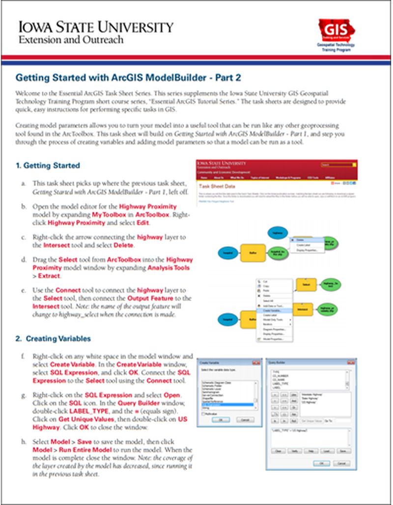 Getting Started with ArcGIS Model Builder - Part 2 image number 0