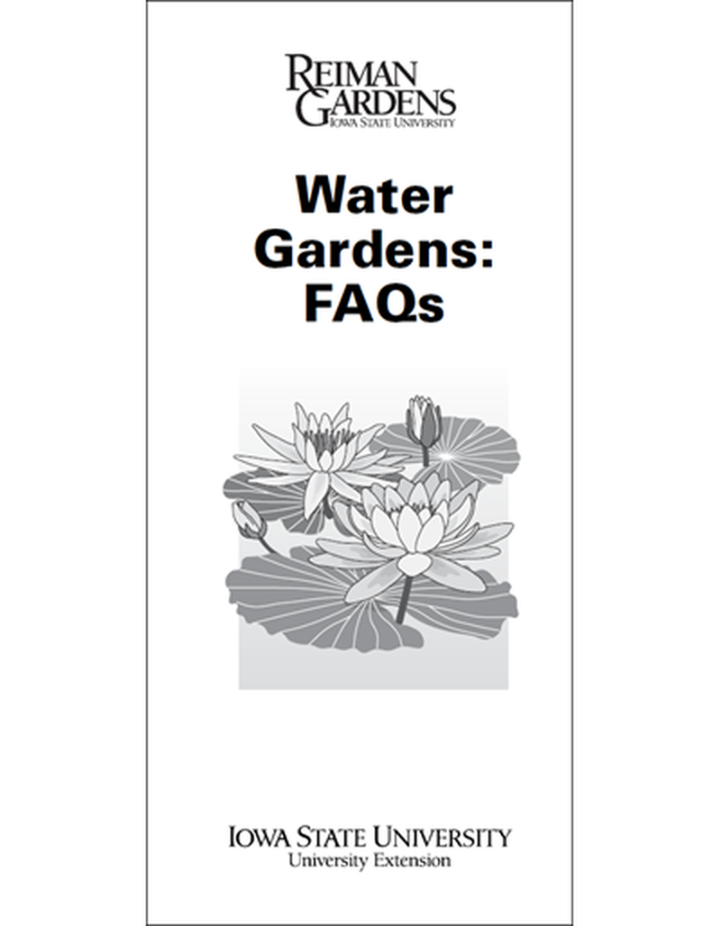 Water Gardens: FAQs -- Reiman Gardens image number 1