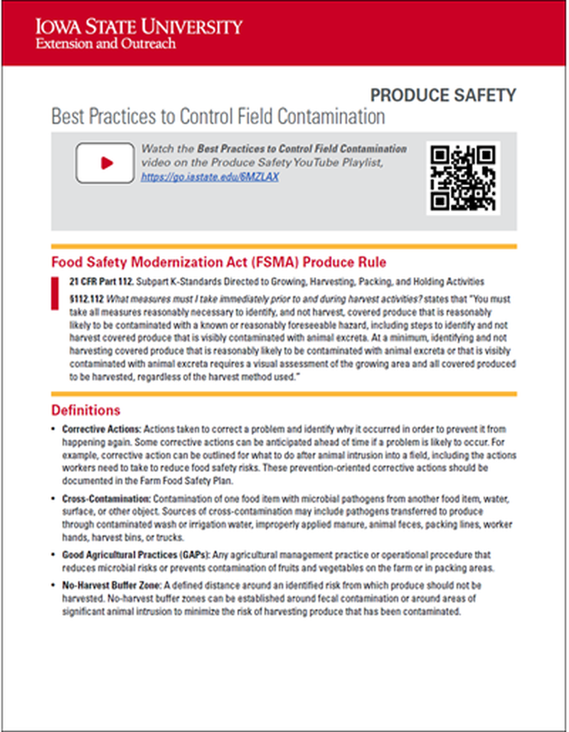 Produce Safety on Fresh Produce Farms image number 6