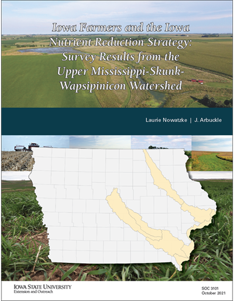 Iowa Farmers and the Iowa Nutrient Reduction Strategy: Survey Results from the Upper Mississippi-Skunk-Wapsipinicon Watershed image number 0