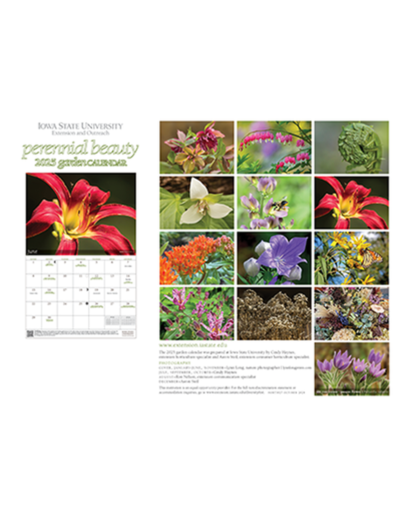 2025 Garden Calendar - Perennials image number 1