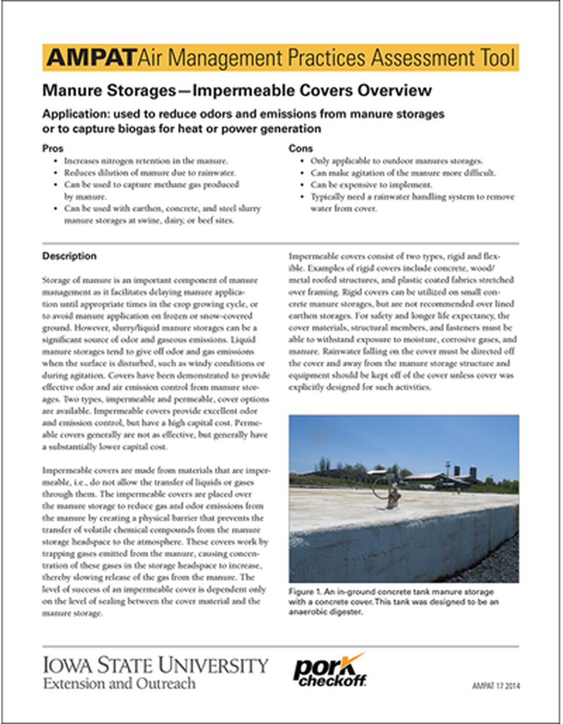 Manure Storage & Handling - Impermeable Covers image number 0