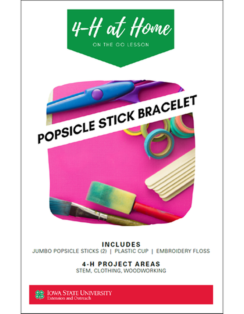 Popsicle Stick Bracelet -- On the Go Lesson image number 0