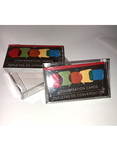 Conversation Cards/Tarjetas de conversación (Unit=40 cards in box)