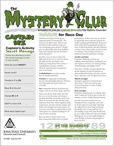 Preparing for Race Day - The Mystery Club